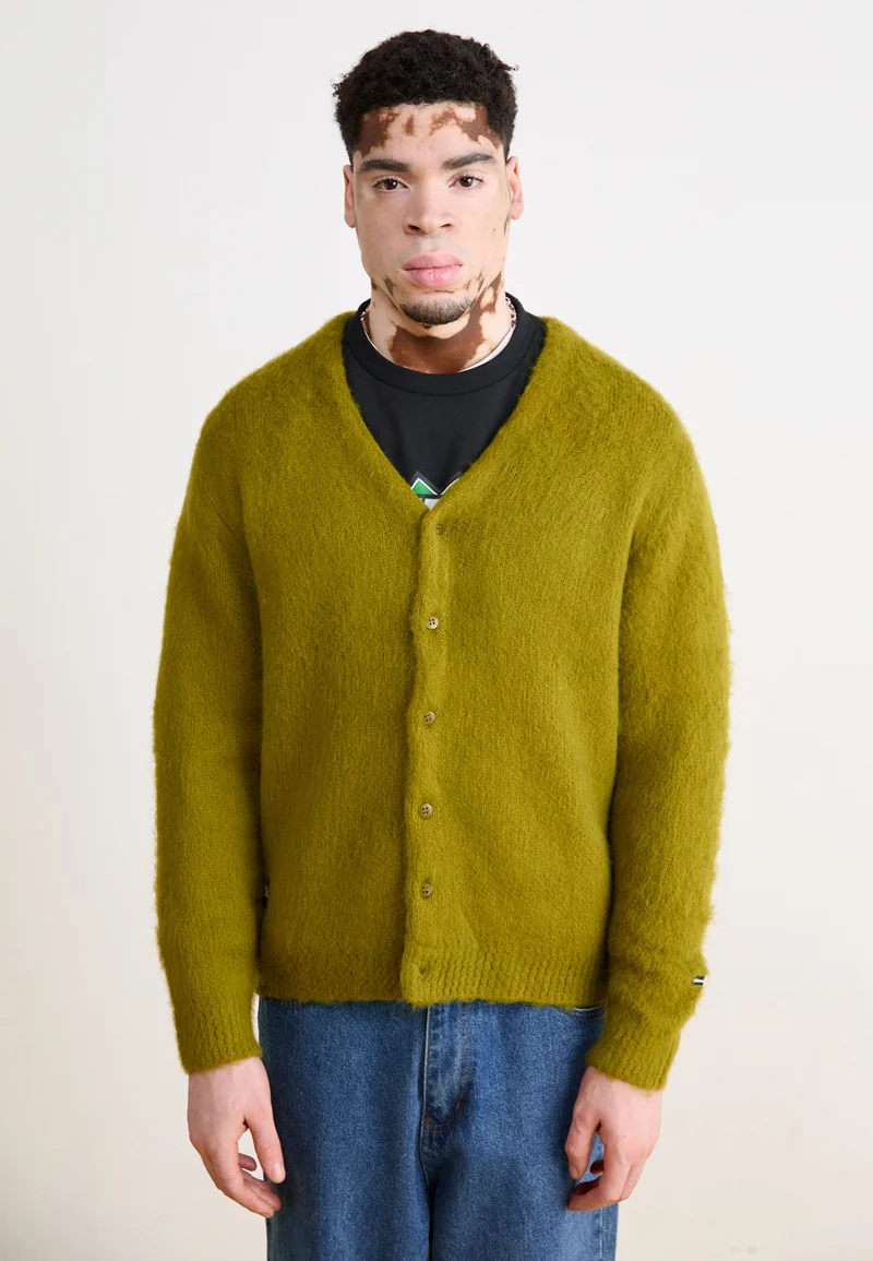 top brands Manastash ABERDEEN KURTIGAN - Cardigan pistachio Streetwear Sale Streetwear Clothing Swimwear Cardigans