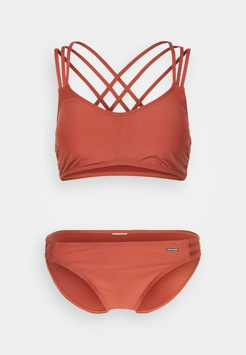 Discount Sale Bruno Banani BIKINI SET - Bikini brown Clothing Swimwear Bikinis Bikini sets