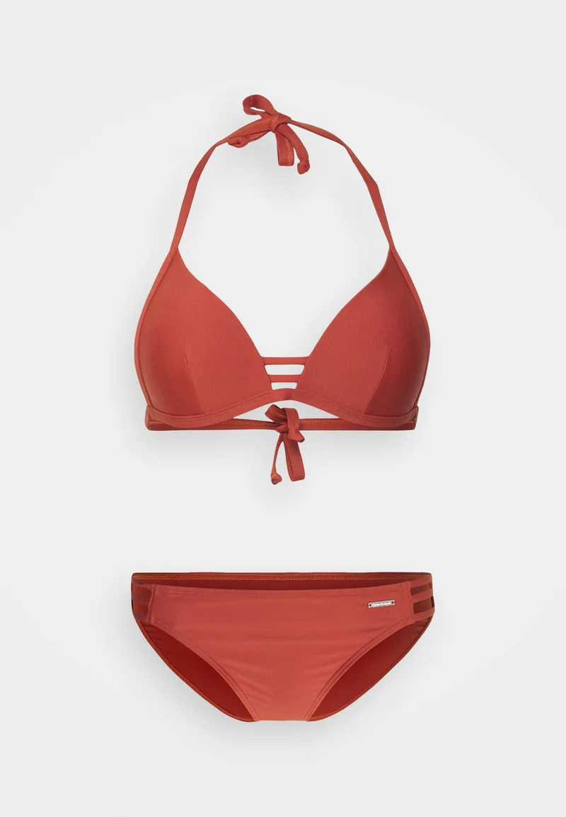 Clearance Sale Bruno Banani TRIANGLE ALEXA SET - Bikini brown Clothing Swimwear Beach accessories Bikini sets