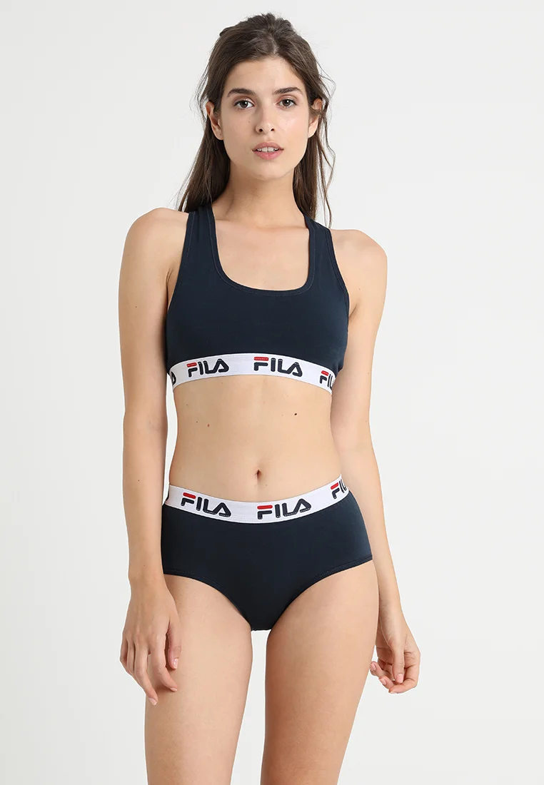 luxuriant in design Fila URBAN CULOTTE 2 PACK - Briefs navy Streetwear Clothing Underwear Bottoms