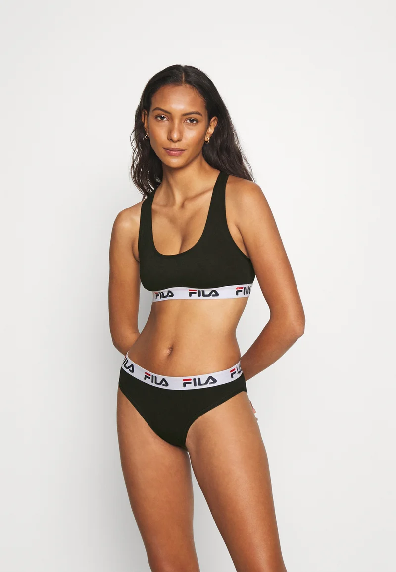 Clearance Fila WOMAN BRAZILIAN 3 PACK - Briefs black Streetwear Clothing Underwear Bottoms