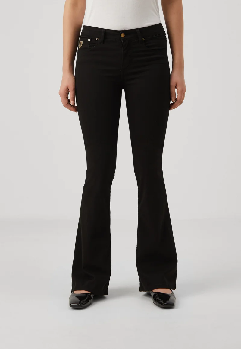 Classic Styles LOIS Jeans RAVAL 16 LEA - Flared Jeans black Clothing Bootcut & Flared