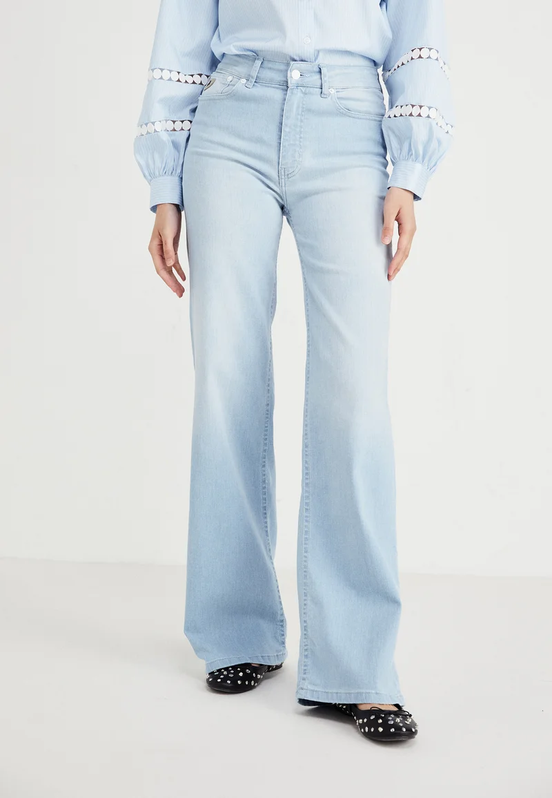 new collection LOIS Jeans PALAZZO - Flared Jeans light-blue denim Clothing Bootcut & Flared