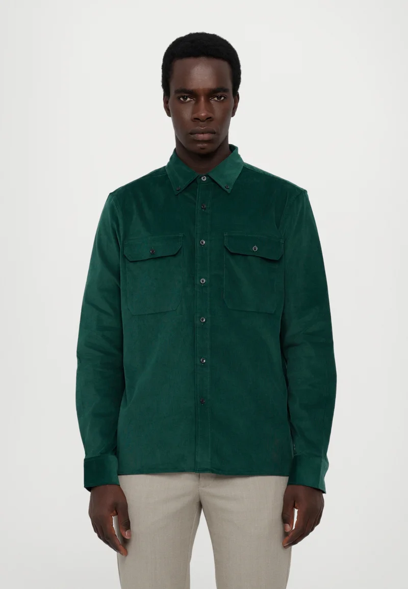 Hottest New Styles Michael Kors CLASSIC MICRO - Shirt dark emerald Clothing Sale Shirts Business Shirts