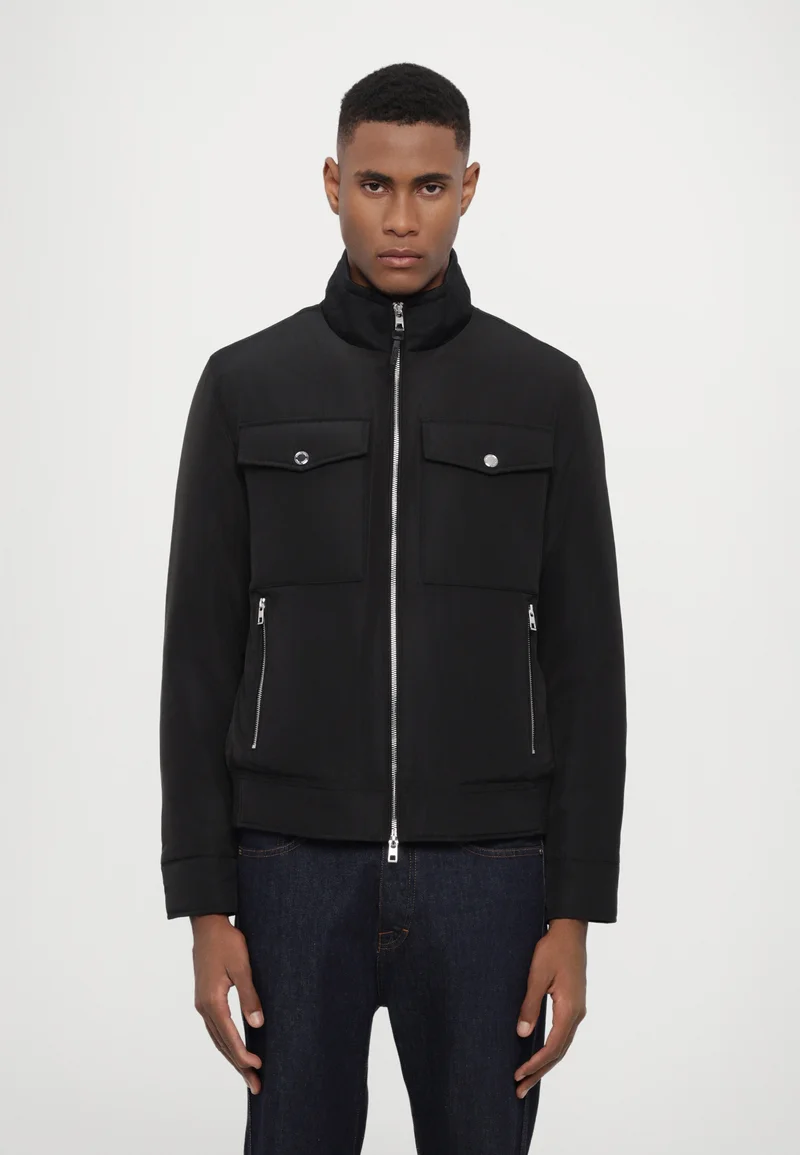 super quality Michael Kors Bomber Jacket - black Clothing Sale Jackets Gilet Bomber Jackets