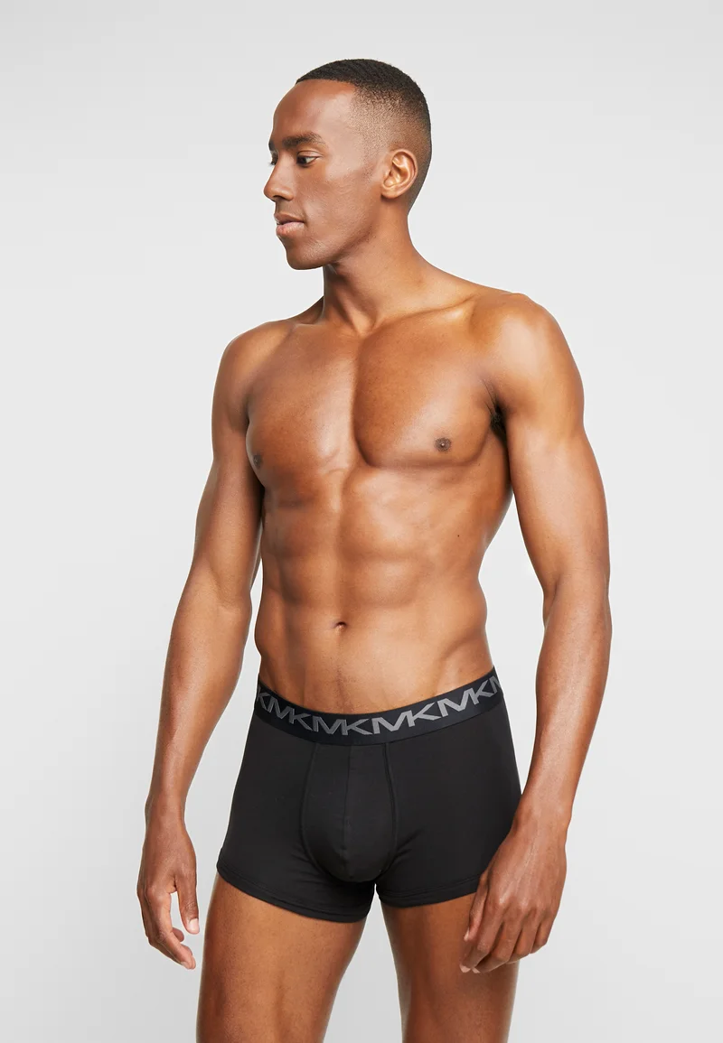 reasonable price Michael Kors STRETCH FACTOR CORE TRUNK 3 PACK - Pants black Clothing Sale Underwear & Socks Bathrobes Boxer briefs