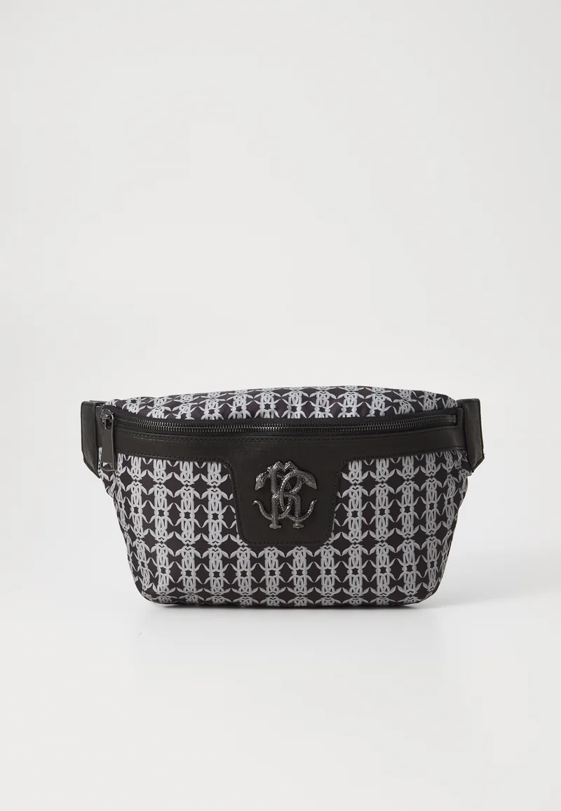 Wholesale online Roberto Cavalli BELTBAG UNISEX - Bum bag grey/black  Accessories Bags & cases Bum bags