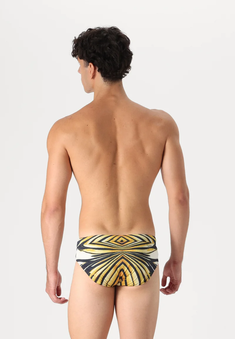 Wholesale Online USA Roberto Cavalli RAY OF GOLD BRIEFS - Swimming briefs brown Clothing Sale Swimwear Towels Briefs