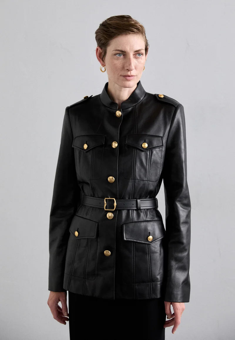 cheapest online price Bally Leather jacket - black Clothing Jackets & Blazers Bomber Jackets