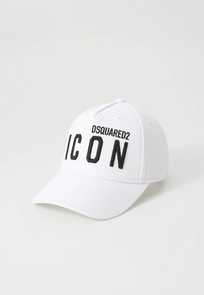 discount shop Dsquared2 ICON UNISEX - Cap white Accessories & Toys Hats, Caps & Beanies Caps