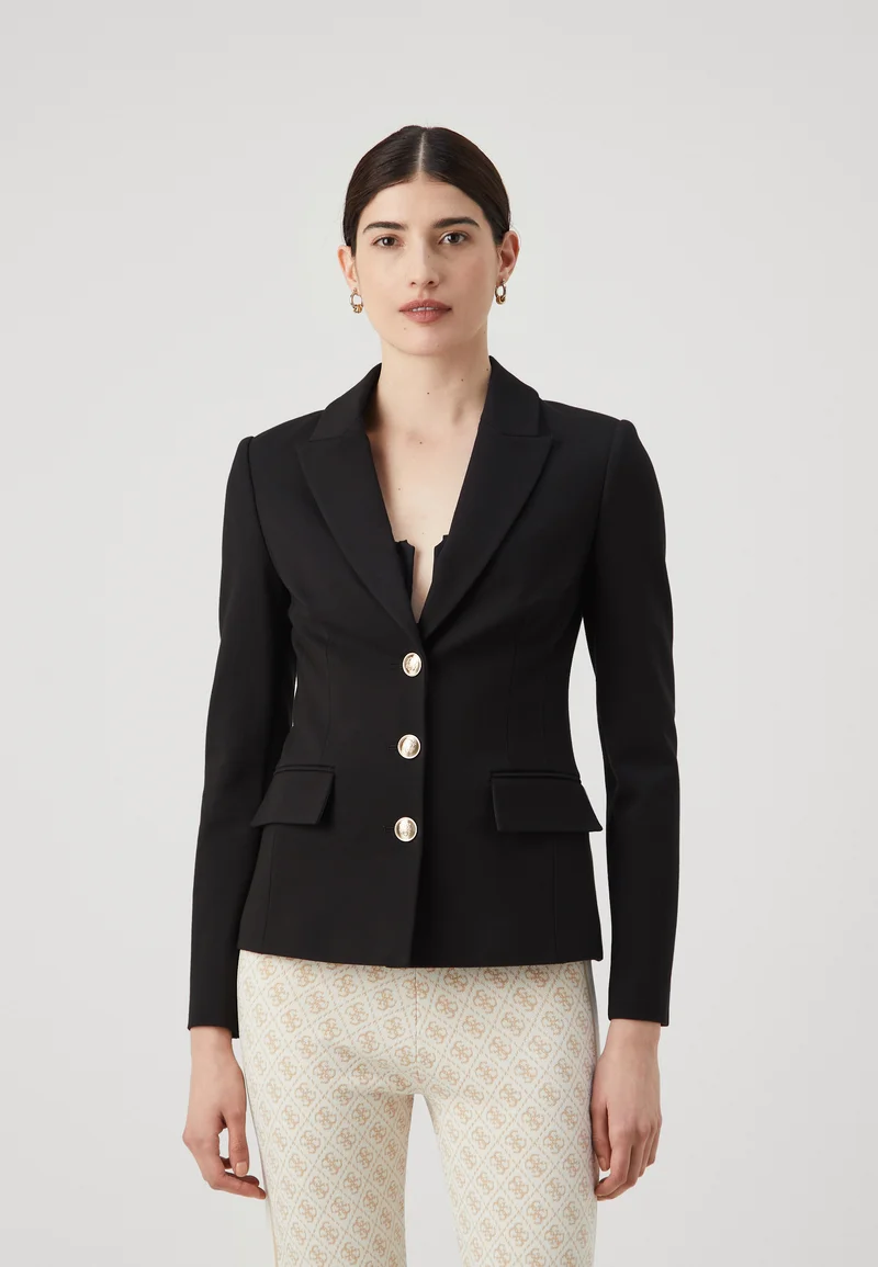 Top Brand Wholesale Online MARCIANO BY GUESS ODETTE  - Blazer jet black Clothing Jackets & Blazers Bomber Jackets