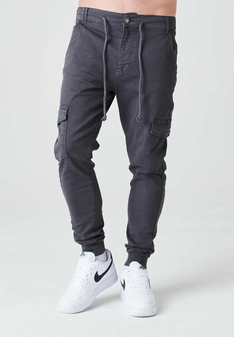Discount Sale 2Y Premium Cargo trousers - anthracite Clothing Trousers Cargo trousers