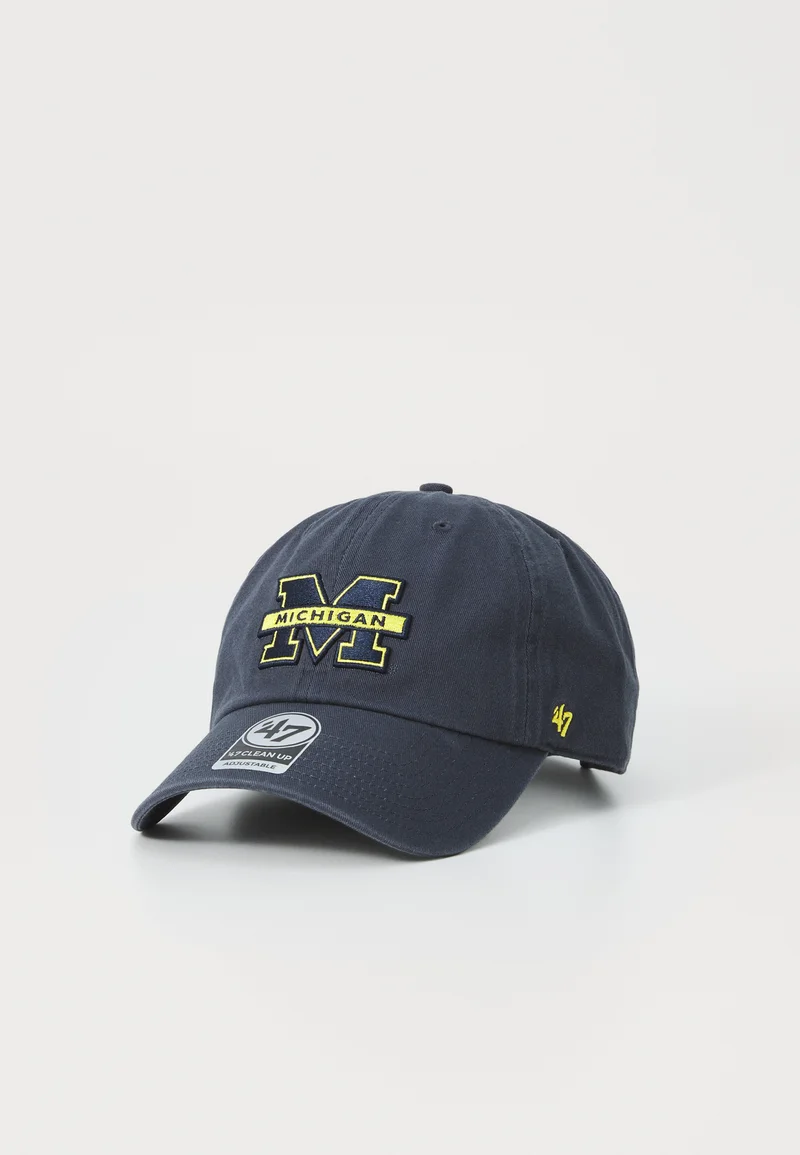 official shop '47 NCAA MICHIGAN ’47 CLEAN UP UNISEX - Cap vintage navy Accessories Hats & headscarves Caps