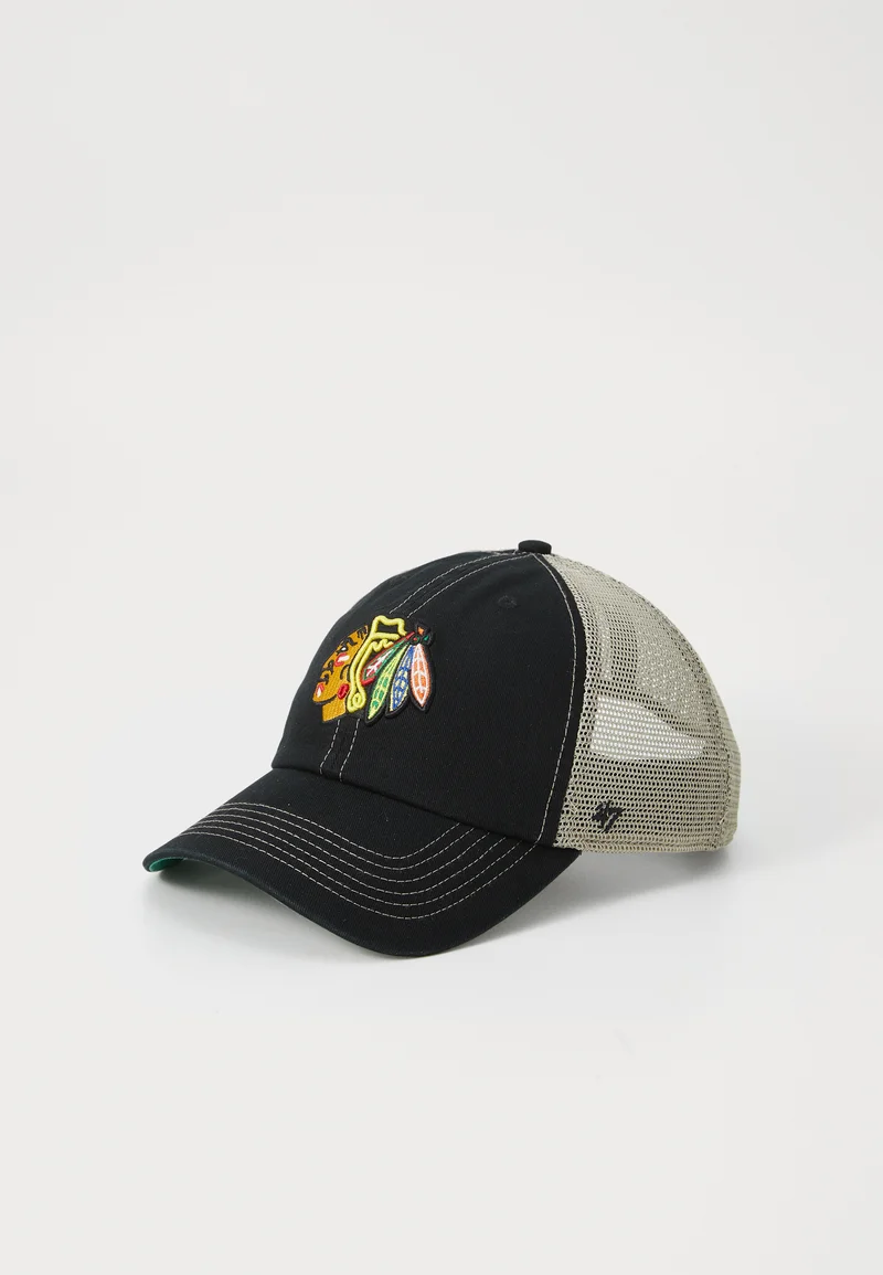 free delivery '47 NHL CHICAGO BLACKHAWKS TRAWLER CLEAN UP UNISEX - Cap black Accessories Beanies, hats & caps Caps