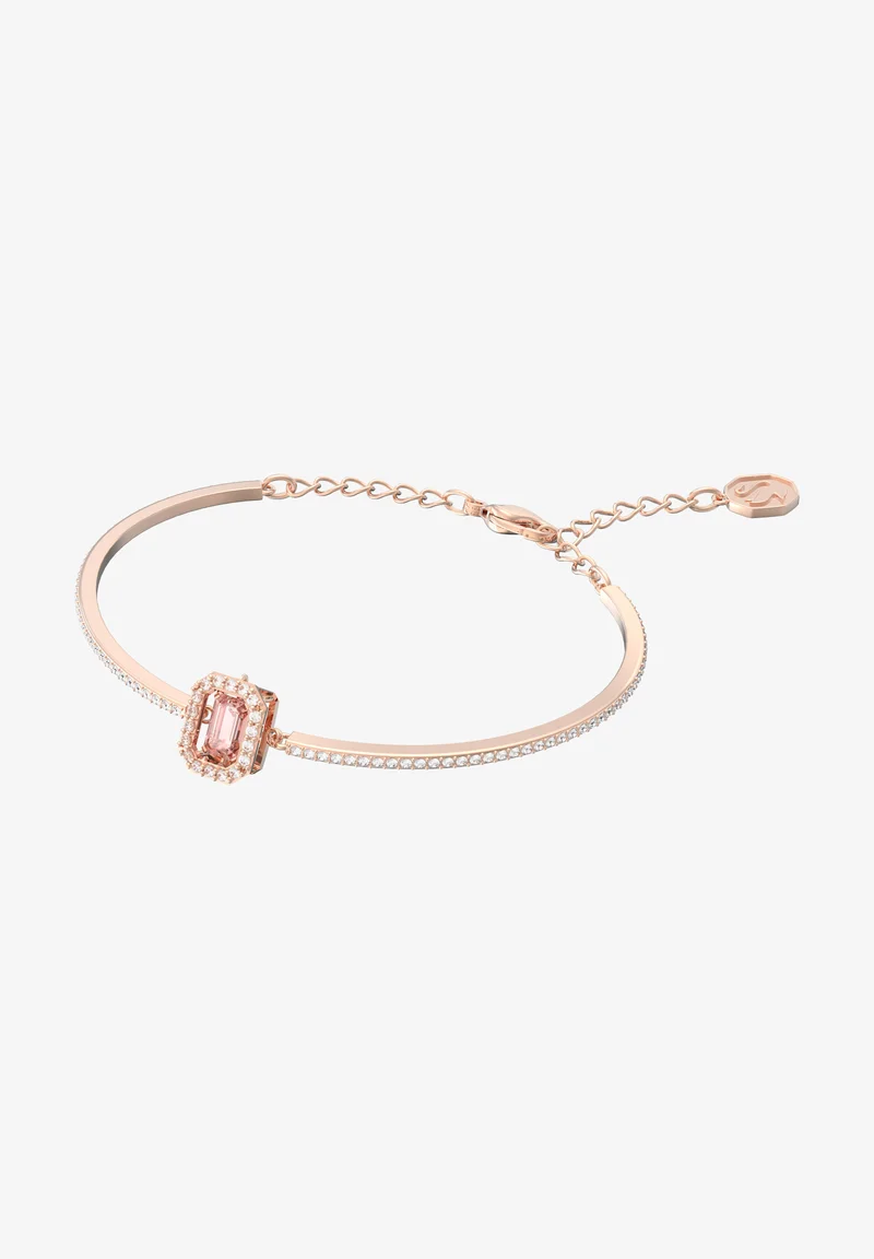 where can i buy Swarovski UNA BANGLE OCTAGON CUT PAVÉ - Bracelet pink Accessories Jewellery Bracelets