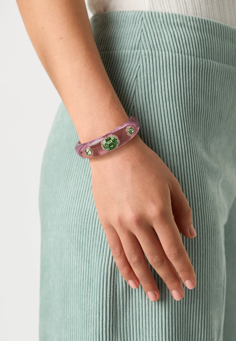 100% High Quality Swarovski DULCIS CUFF - Bracelet pink Accessories Jewellery Bracelets