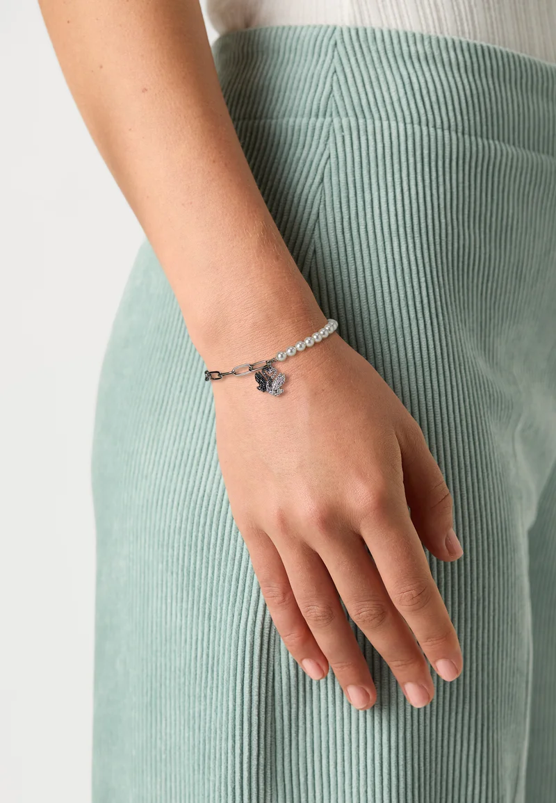 utterly stylish Swarovski SWAN BRACELET - Bracelet white Accessories Jewellery Bracelets