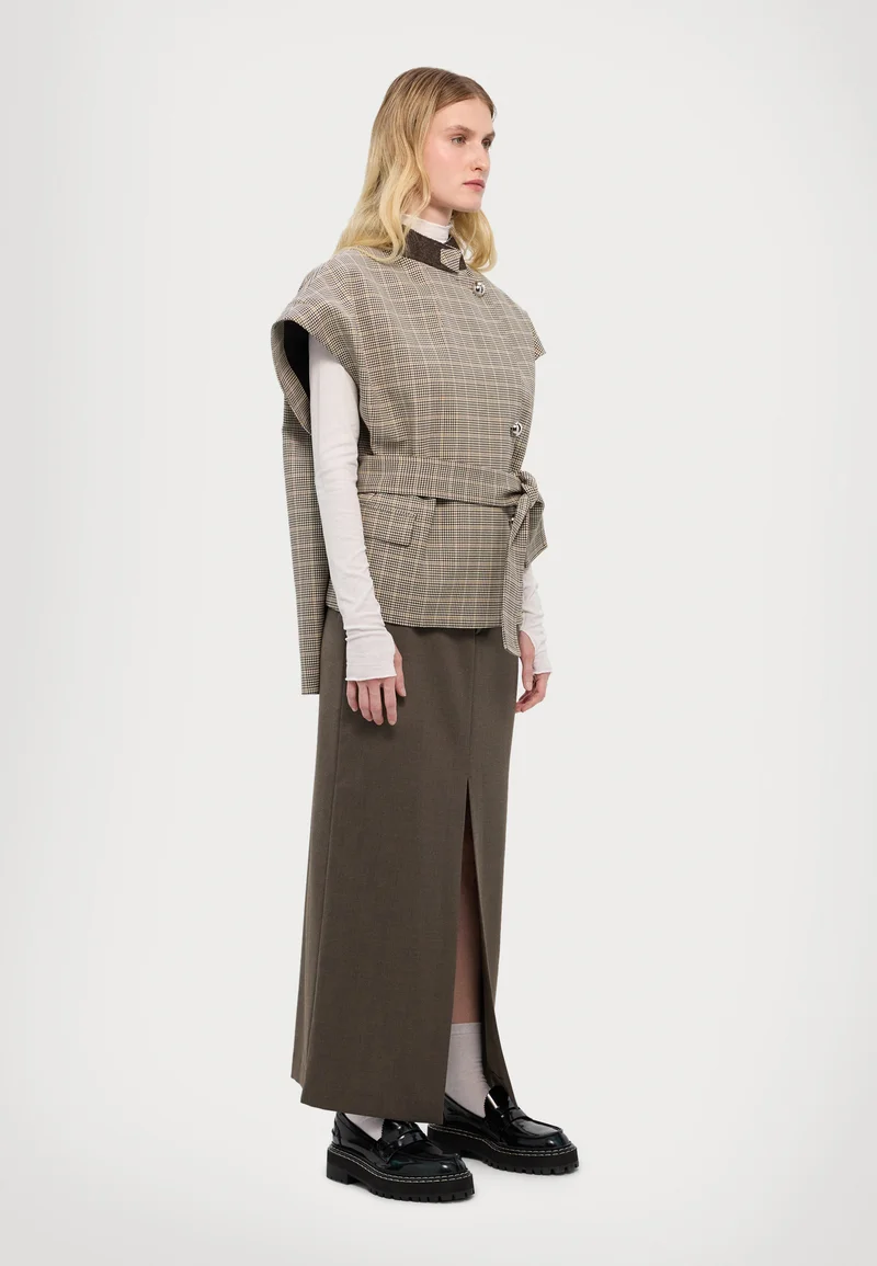 Outlet Seller 2017 Rabanne VESTE - Waistcoat brown / beige Clothing Jackets & Blazers Bomber Jackets