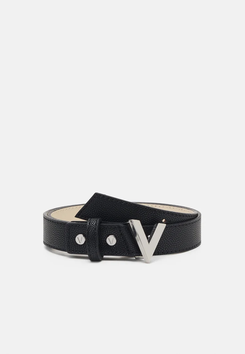 high-end Valentino Bags DIVINA - Belt nero/argento Accessories Belts Casual belts