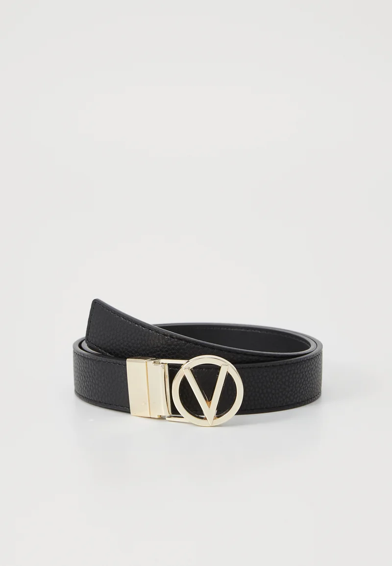 Factory Outlet Valentino Bags ROOF - Belt nero/oro Accessories Belts Casual belts