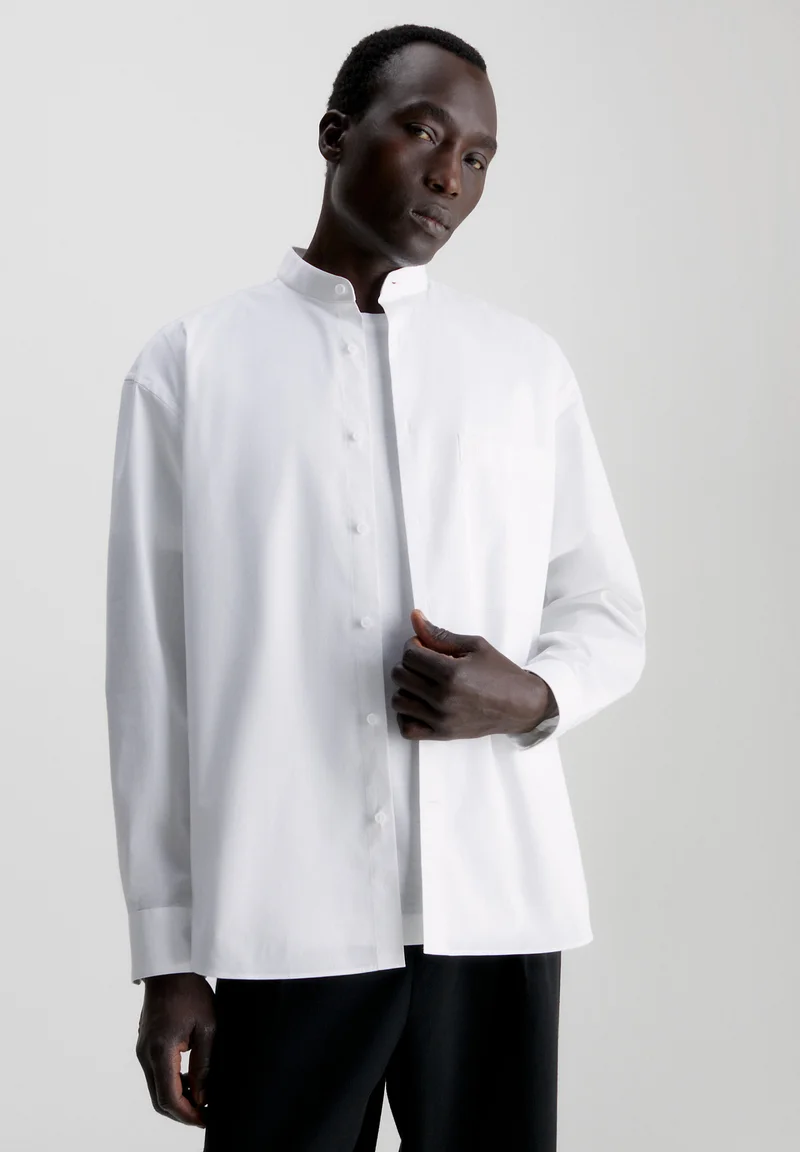 Exclusive Deals Calvin Klein POPLIN MODERN POCKETS - Shirt bright white Clothing Shirts Casual Shirts