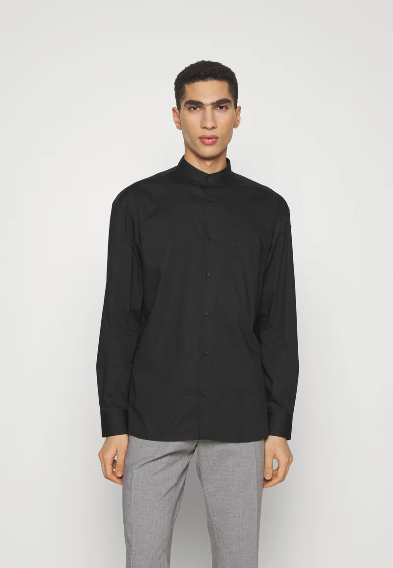 official online website Calvin Klein POPLIN MODERN POCKETS - Shirt black Clothing Shirts Casual Shirts