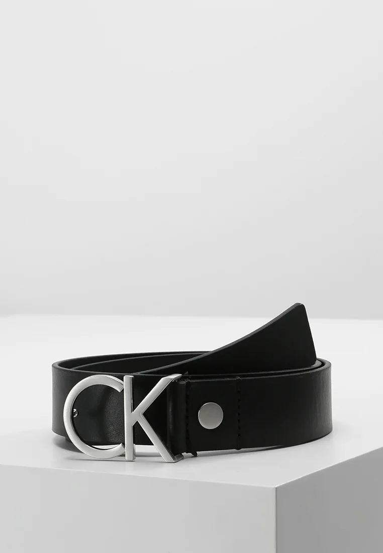 lowest price Calvin Klein LOGO BELT - Belt black Accessories Sale Belts Braided belt