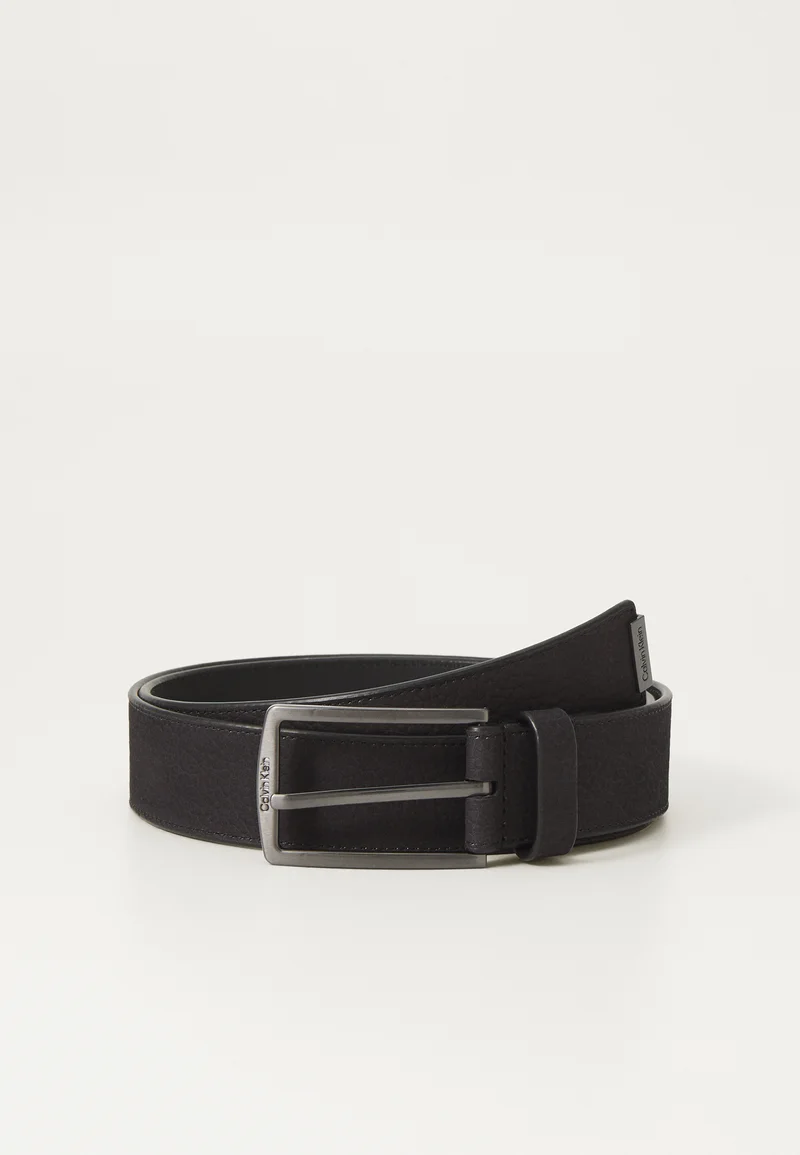 wholesale price Calvin Klein CASUAL ELONGATED - Belt black Accessories Belts Casual belts