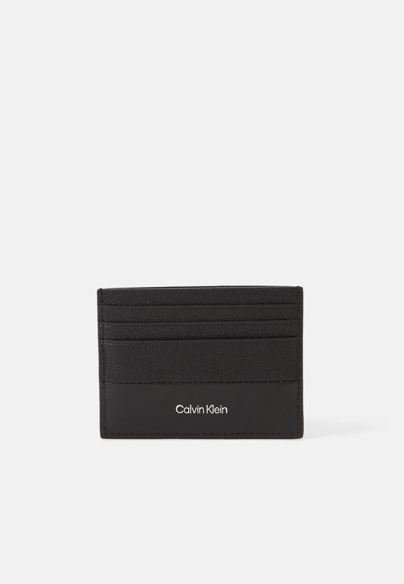 latest fashion-trends Calvin Klein CARDHOLDER - Business card holder black  Accessories Wallets & card holders Business card cases