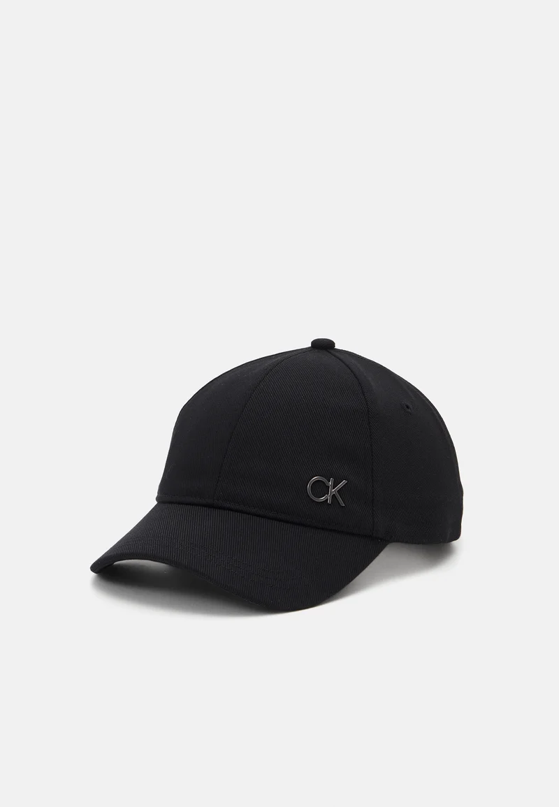 Sale UK Calvin Klein BOMBED UNISEX - Cap black Accessories Hats & headscarves Caps