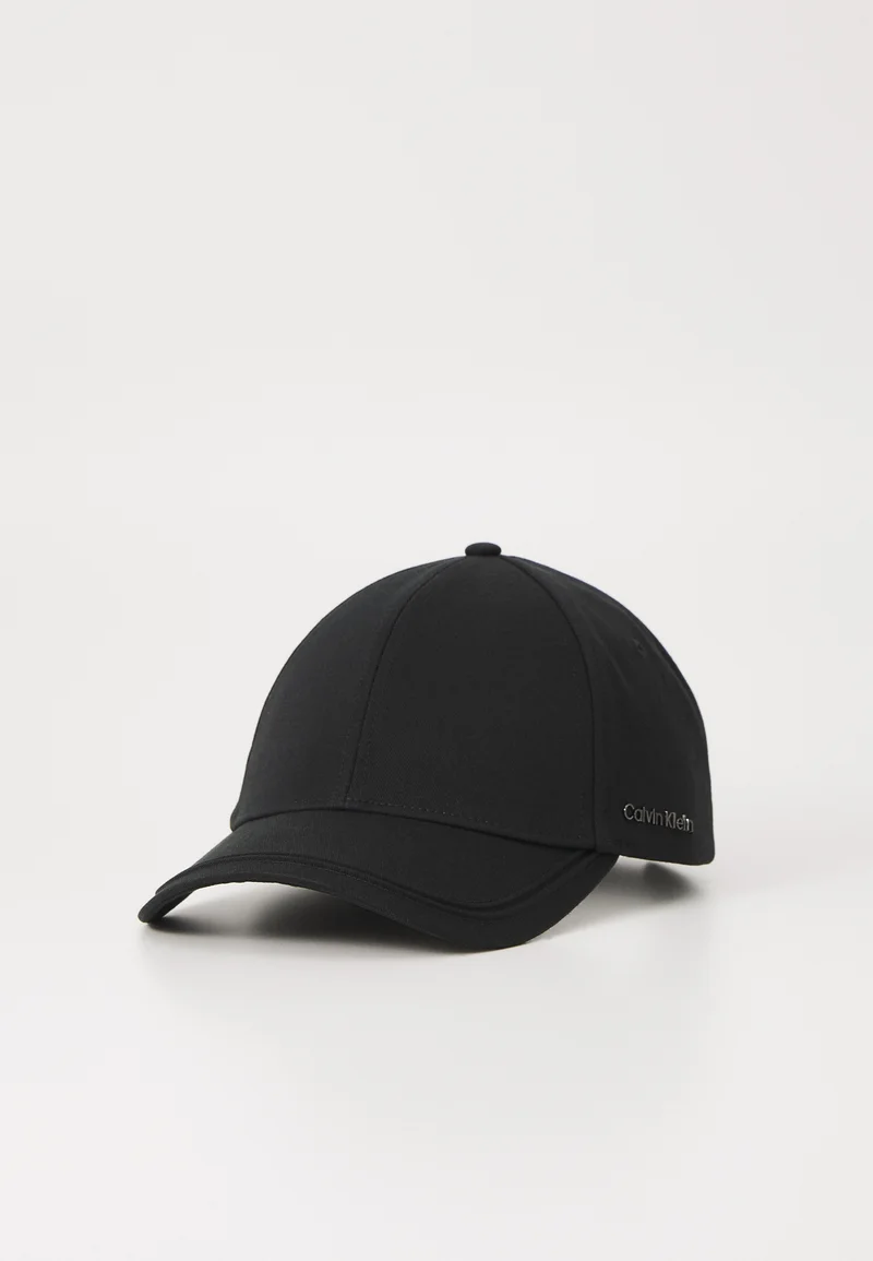 Outlet Online Calvin Klein LETTERING UNISEX - Cap black Accessories Beanies, hats & caps Caps