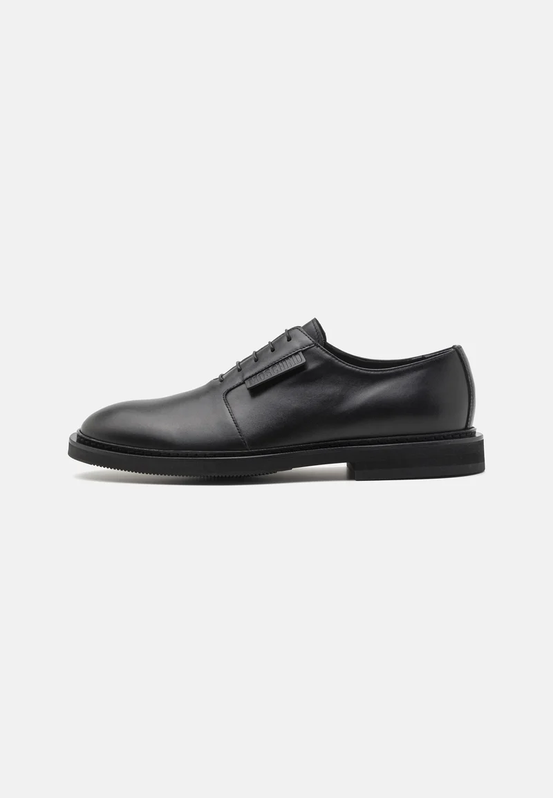 great deals MOSCHINO SCARPA UOMO - Smart lace-ups nero Shoes Sale Lace-up shoes Boat shoes