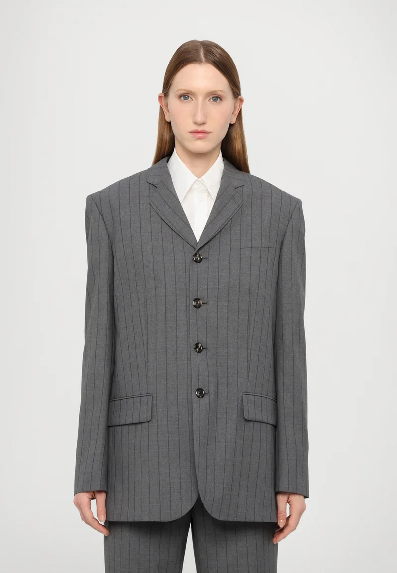 high-end MOSCHINO JACKET - Blazer multi grey Clothing Jackets & Blazers Blazers