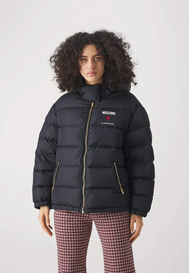 Cheap Sale MOSCHINO Winter jacket - fantasy black Clothing Jackets & Blazers Bomber Jackets