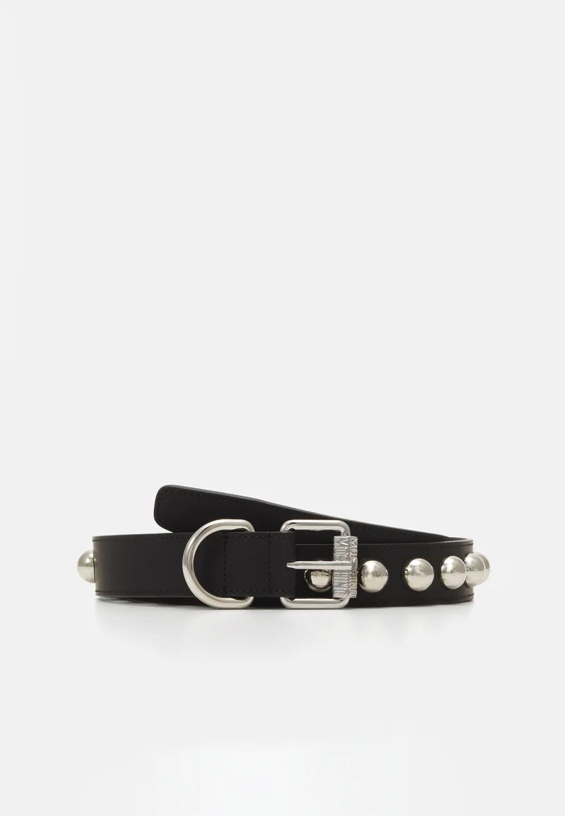 Store MOSCHINO CINTURA UNISEX - Belt nero Accessories Belts Braided belt