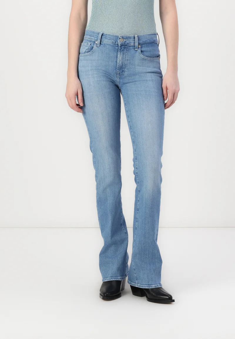 delicate colors 7 for all mankind BLOOM - Bootcut jeans light blue Clothing Jeans Bootcut & Flared