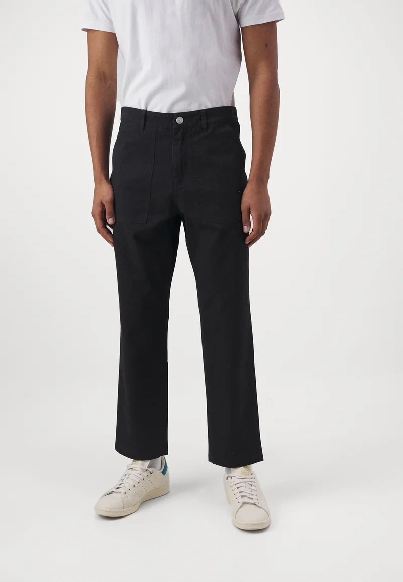vast selection Santa Cruz ADDAMS PANT UNISEX - Trousers black Streetwear Sale Streetwear Clothing Socks Casual Trousers