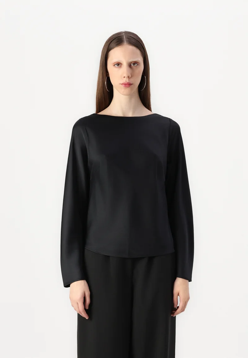 On Sale Abercrombie & Fitch FASHION  - Blouse black beauty Clothing Shirts & Blouses Blouses