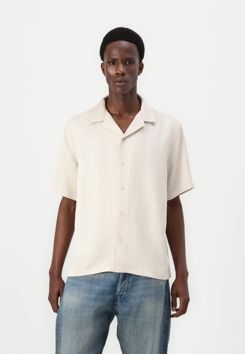 reputable site Abercrombie & Fitch BROCADE - Shirt french oak Clothing Shirts Casual Shirts