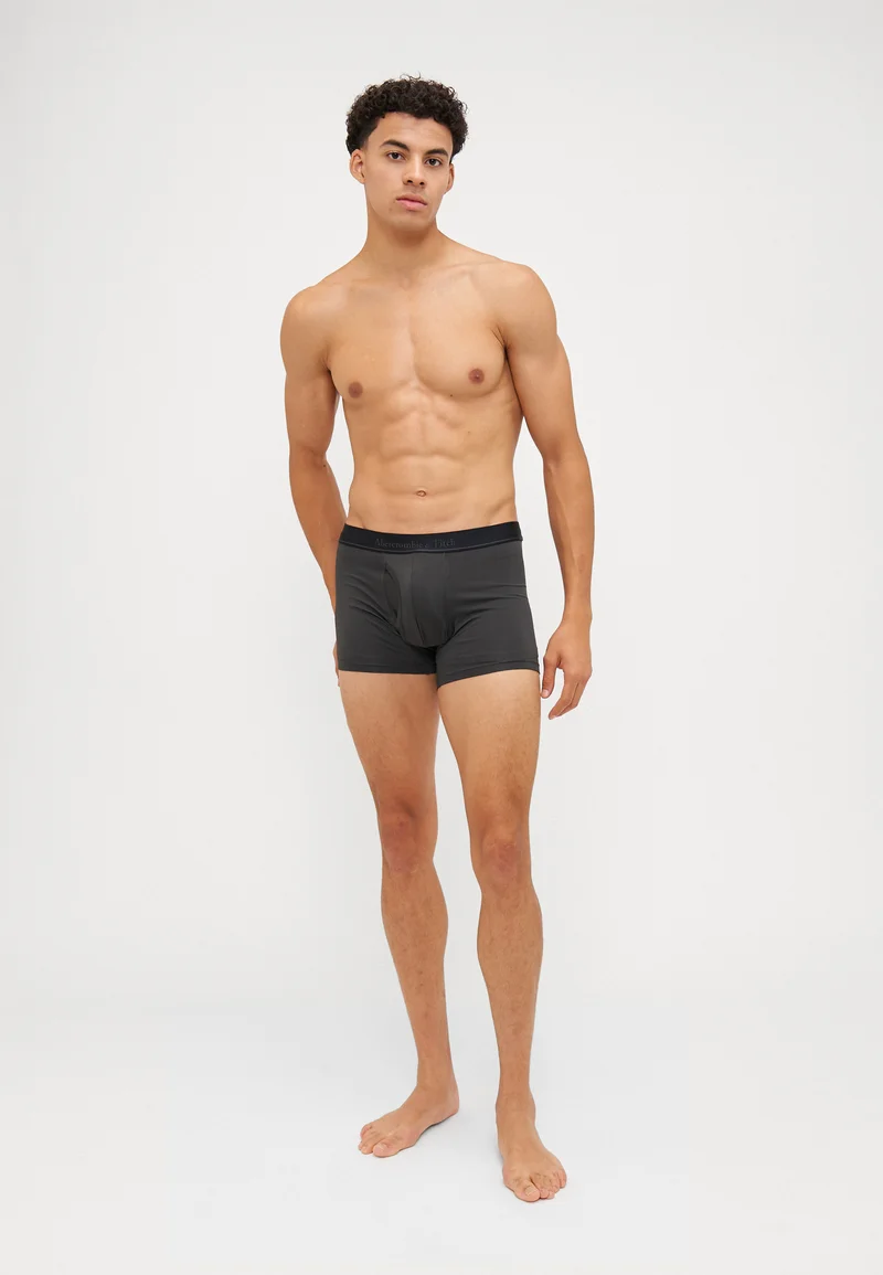 Fast Worldwide Delivery Abercrombie & Fitch PERFORMANCE TONAL LOGO 3 PACK - Pants black/grey Clothing Underwear & Socks Underpants Boxer shorts
