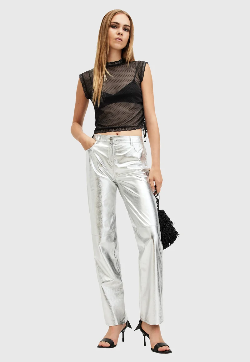 cheapest online price AllSaints ADARA - Top black Clothing Shirts & Blouses Blouses