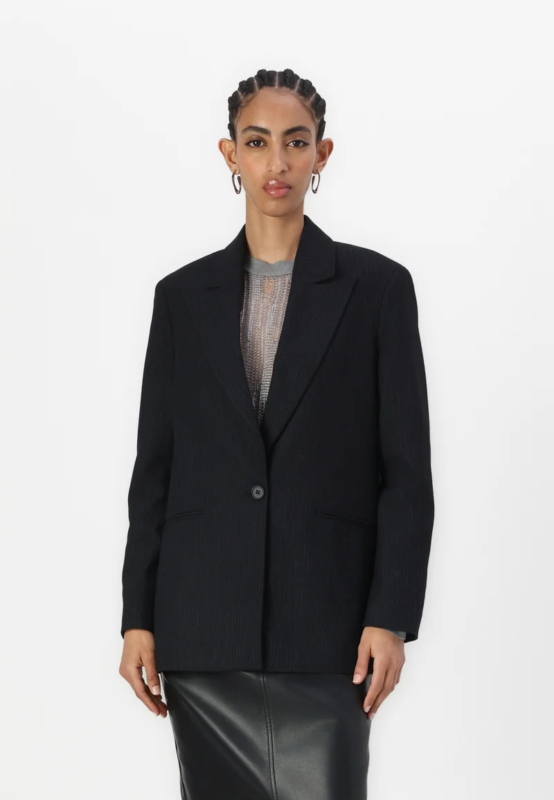 Low Price Guarantee AllSaints PINNIE  - Blazer black Clothing Jackets & Blazers Blazers