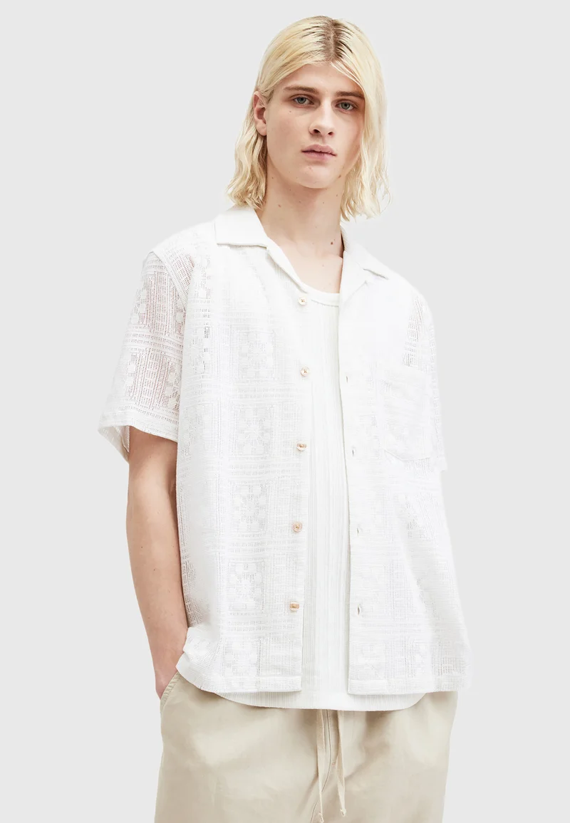 Retailer AllSaints CALETA - Shirt white Clothing Sale Shirts Business Shirts