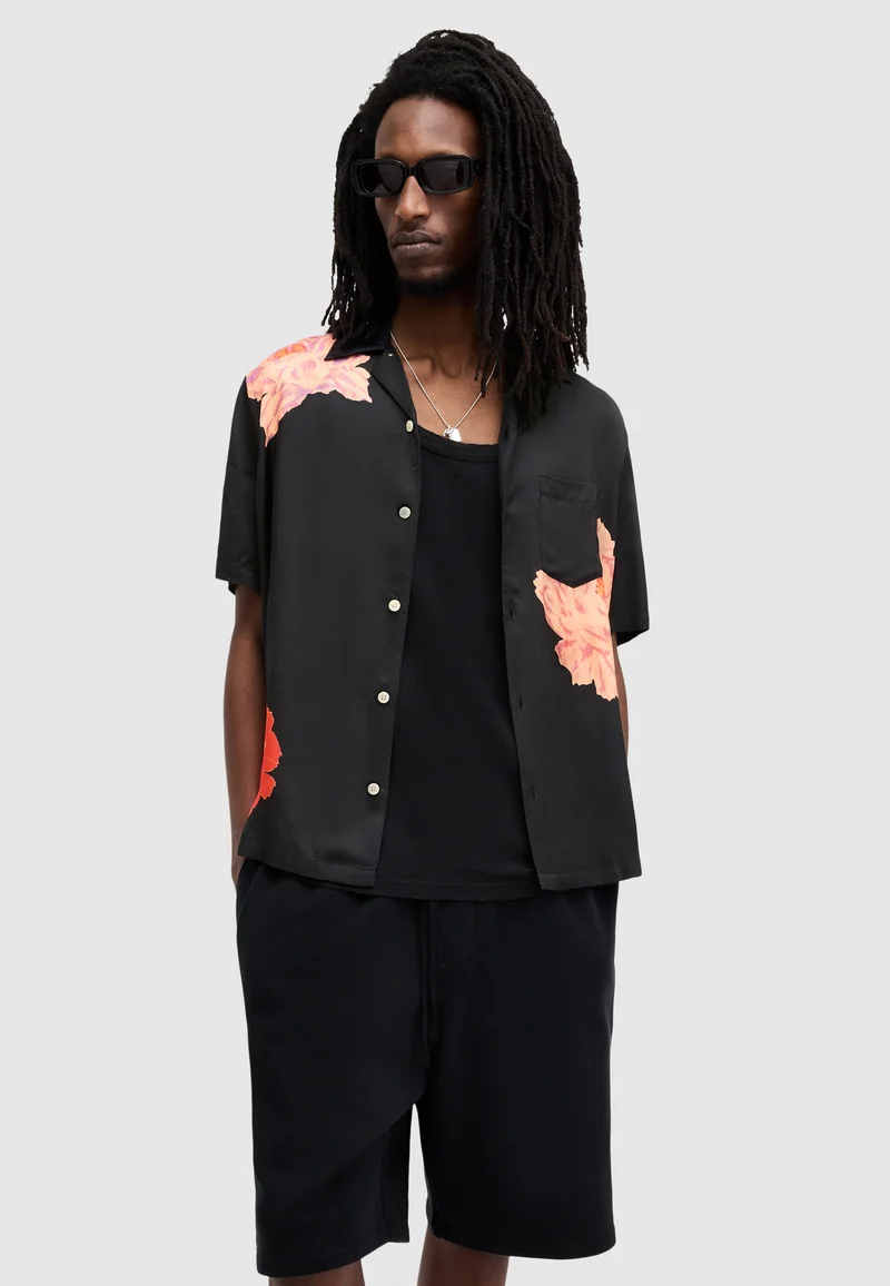Best Prices AllSaints ROZE - Shirt jet black Clothing Sale Shirts Business Shirts