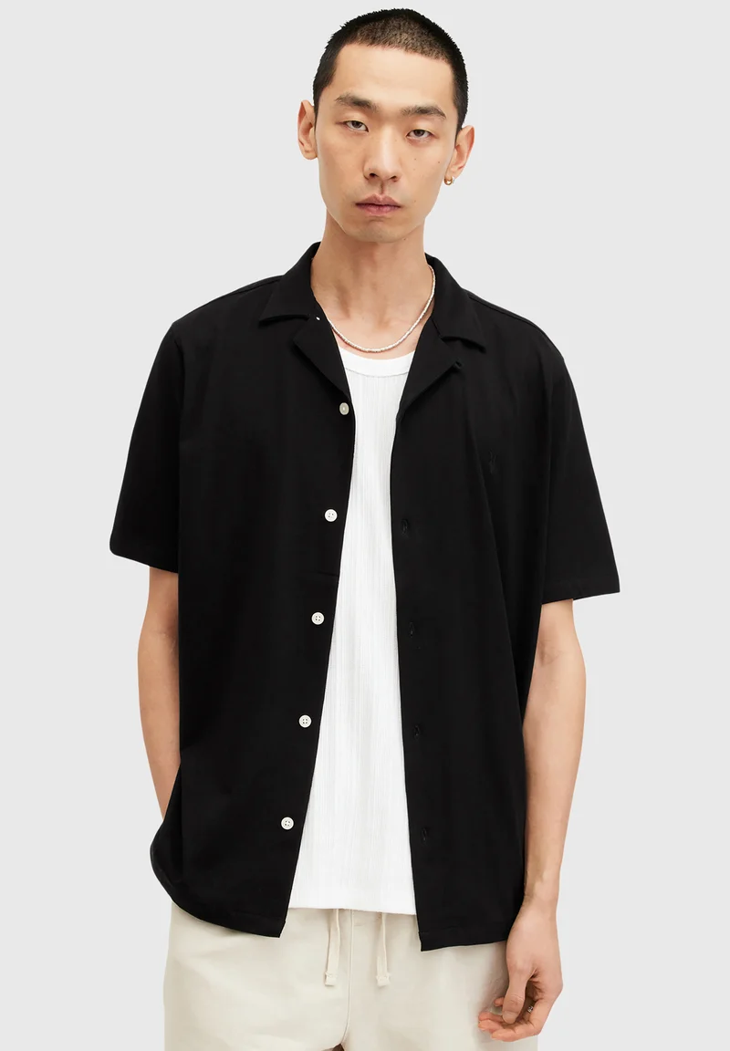 USA Sale Online Store AllSaints Shirt - black Clothing Shirts Casual Shirts