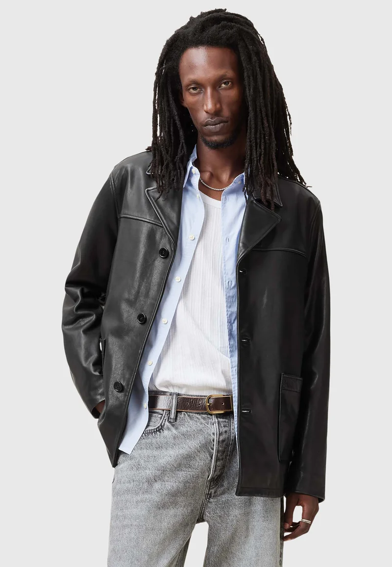 lowest price AllSaints Blazer jacket - black Clothing Suits & Tailoring Blazer jackets