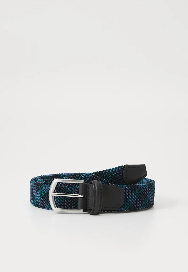 Sale Online Anderson's Braided belt - blue Accessories Belts Braided belt