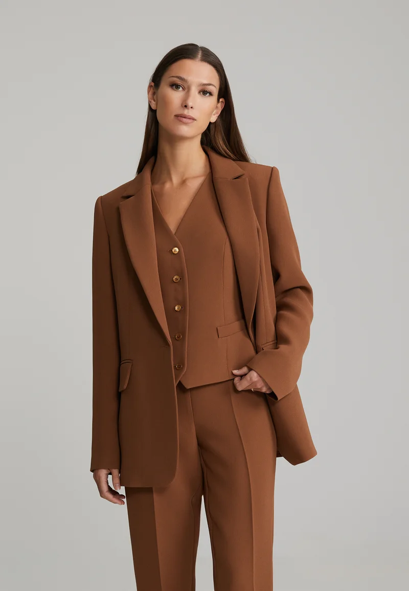 USA Discount Online Sale ANDIATA ALORA - Blazer brown Clothing Jackets & Blazers Bomber Jackets