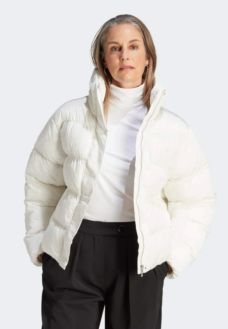 authentic quality adidas Originals Winter jacket - cloud white Streetwear Clothing Jackets, Gilets & Blazers Bomber Jackets