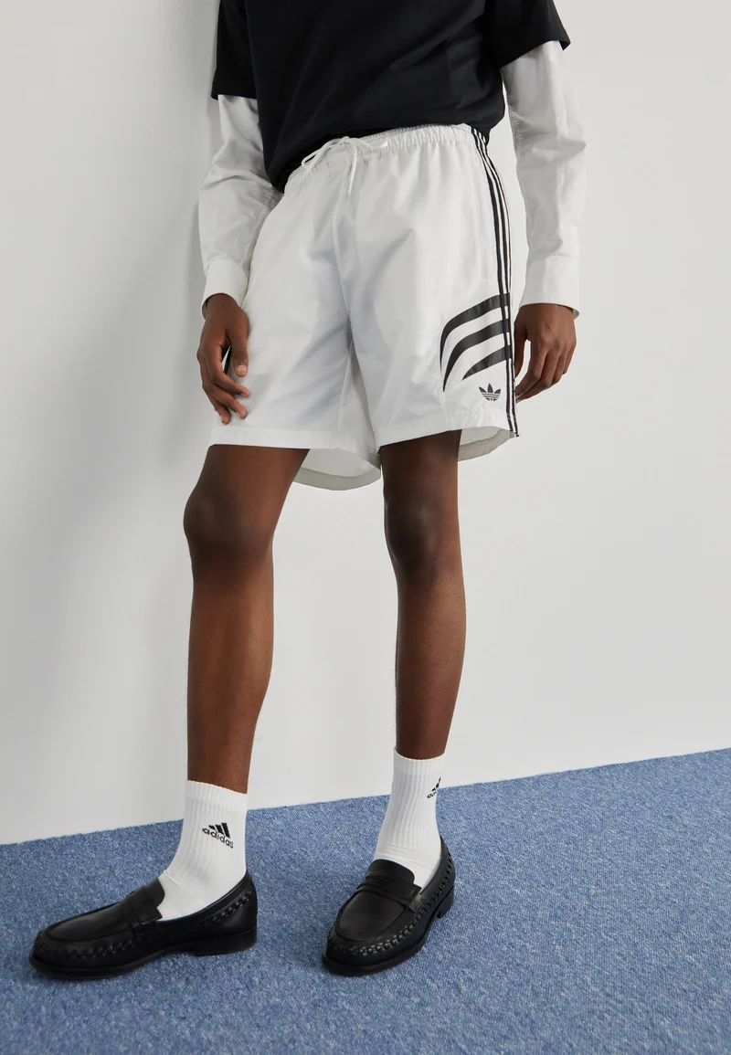Clearance adidas Originals Tracksuit bottoms - cloud white Streetwear Sale Streetwear Clothing Swimwear Casual Shorts
